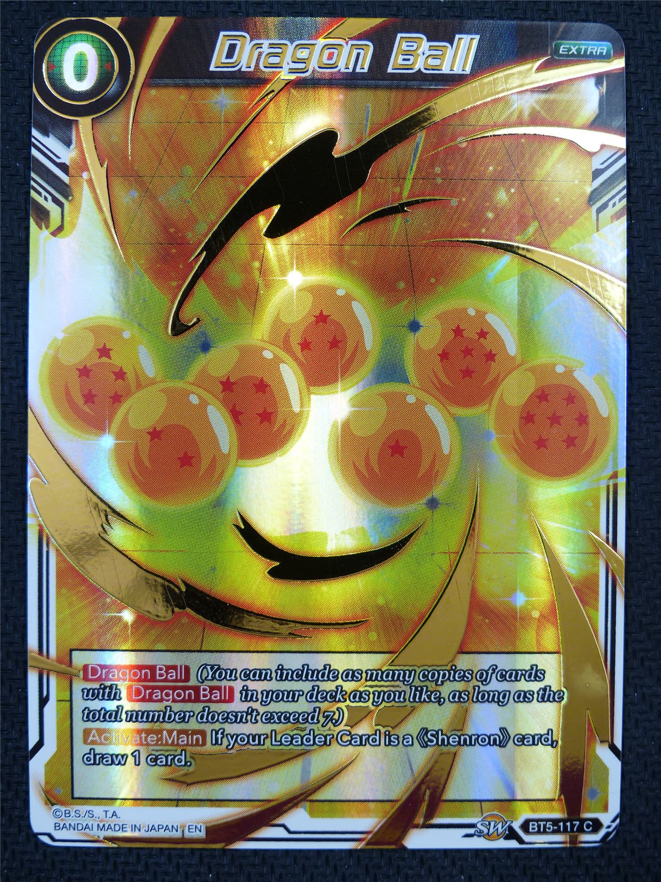 Dragon Ball BT5 C - Dragon Ball Super Card #5YY