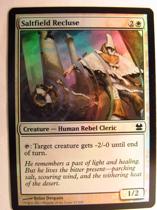 MTG magic the gathering CCG: SALTFIELD RECLUSE FOIL: MODERN MASTERS