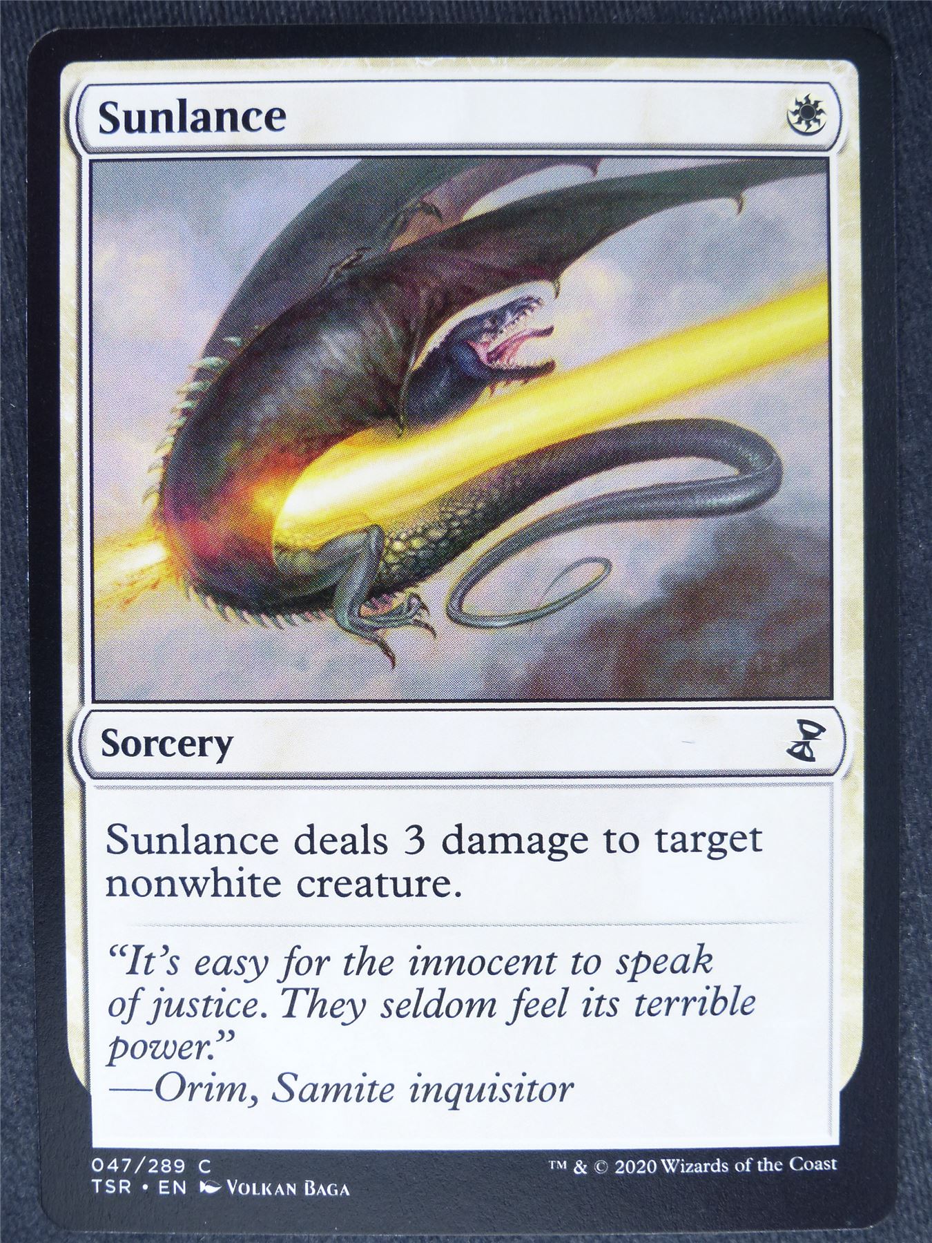 Sunlance - Remastered - Mtg Magic Cards #XS