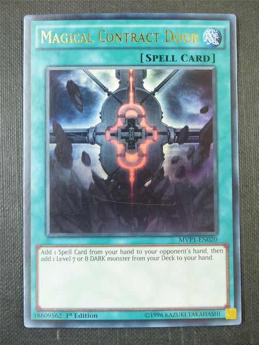 Magical Contract Door MVP1 Ultra Rare - 1st ed Yugioh Card #9F0