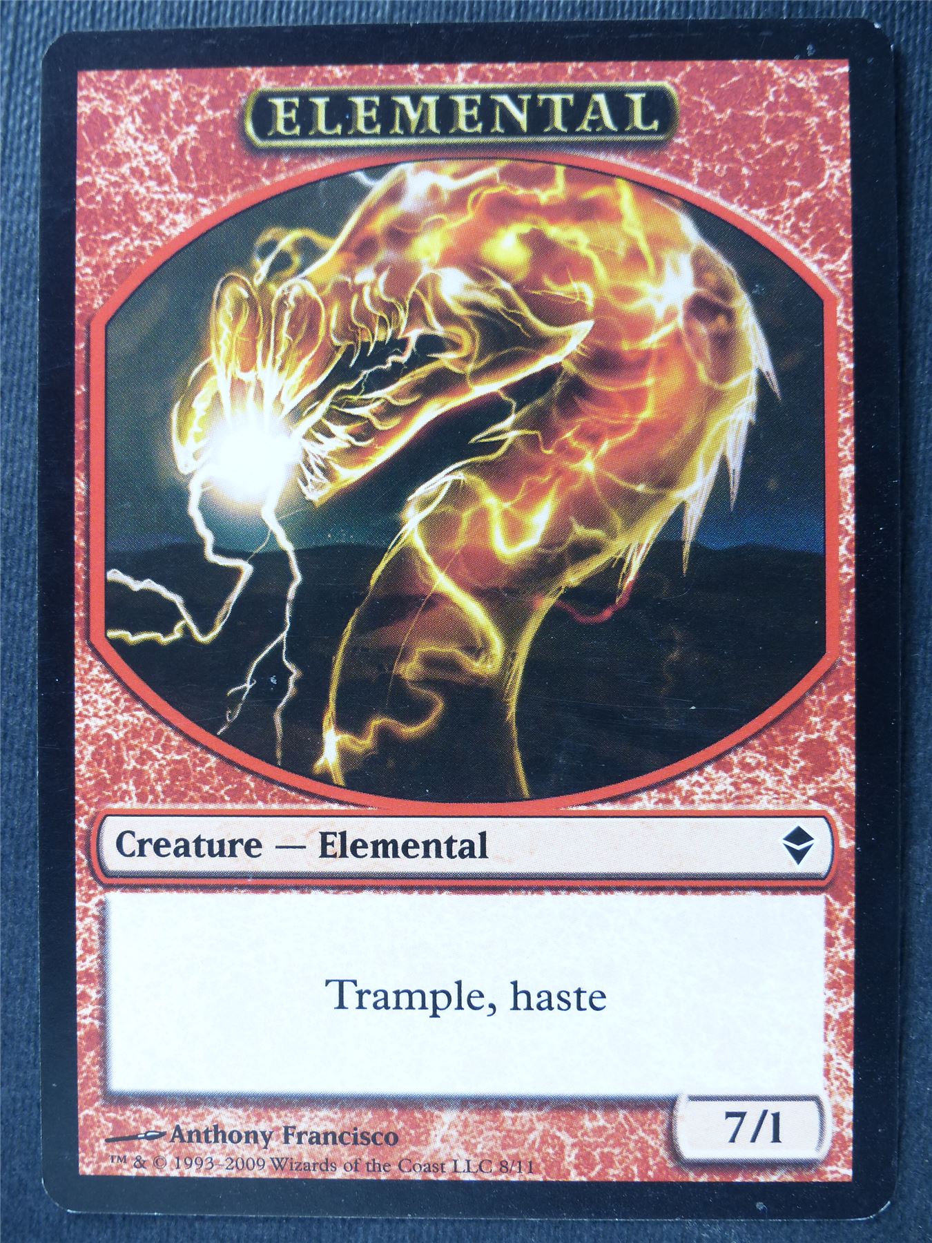 Elemental Token - Mtg Card #4PP