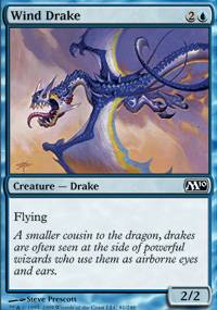 Mtg Magic Card: M10 : Wind Drake
