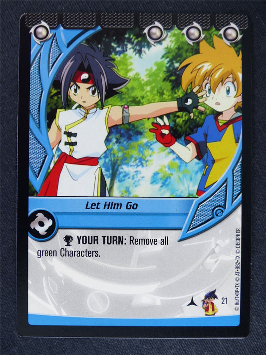 Let Him Go 21 - Beyblade Cards #WI