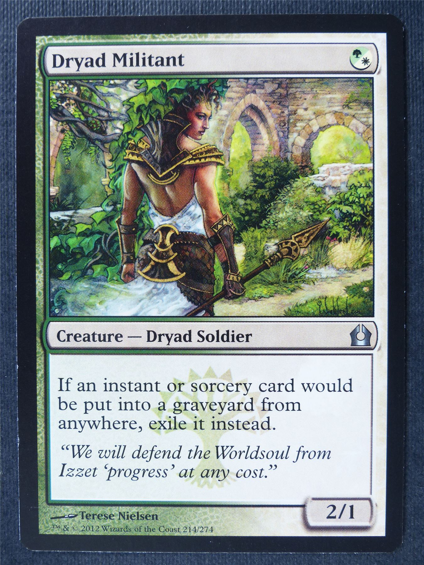 Dryad Militant - Mtg Card #1PI