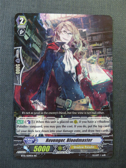 Revenger Bloodmaster BT15 RR - Vanguard Cards #YJ