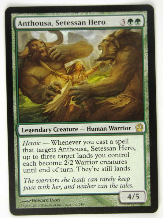 MTG Magic Played Cards: ANTHOUSA, SETESSAN HERO # 18G8