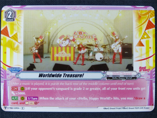 Worldwide Treasure! V-TB01 C - Vanguard Cards #G6