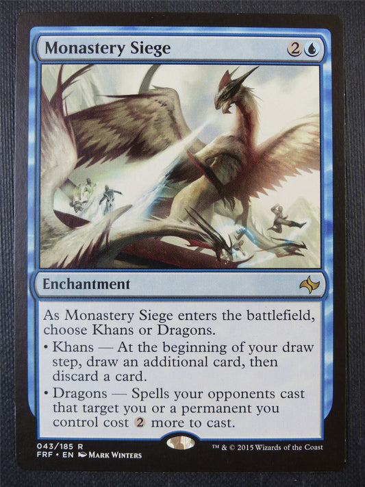 Monastery Siege - Mtg Card #96I