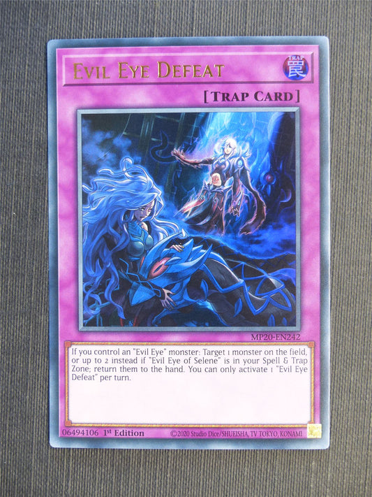 Evil Eye Defeat MP20 Ultra Rare - 1st ed - Yugioh Cards #68B