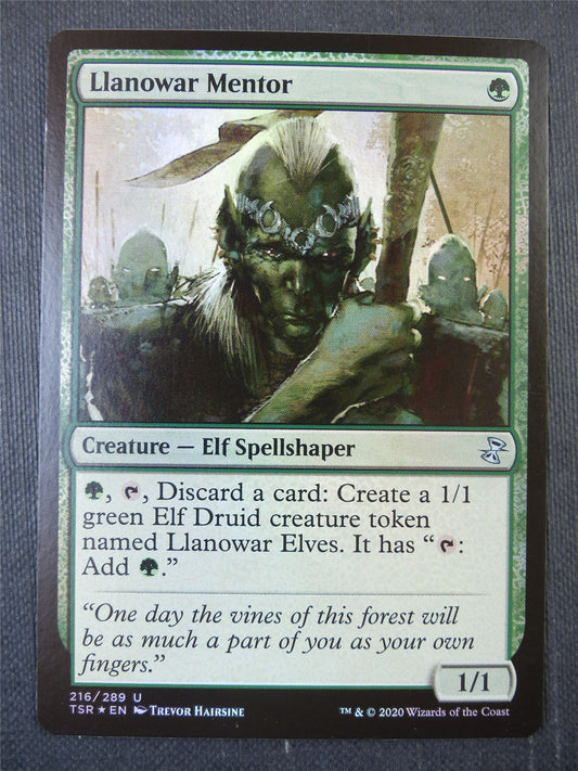 Llanowar Mentor Foil - Mtg Card #92H