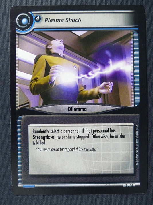 Plasma Shock - Star Trek Cards #UB