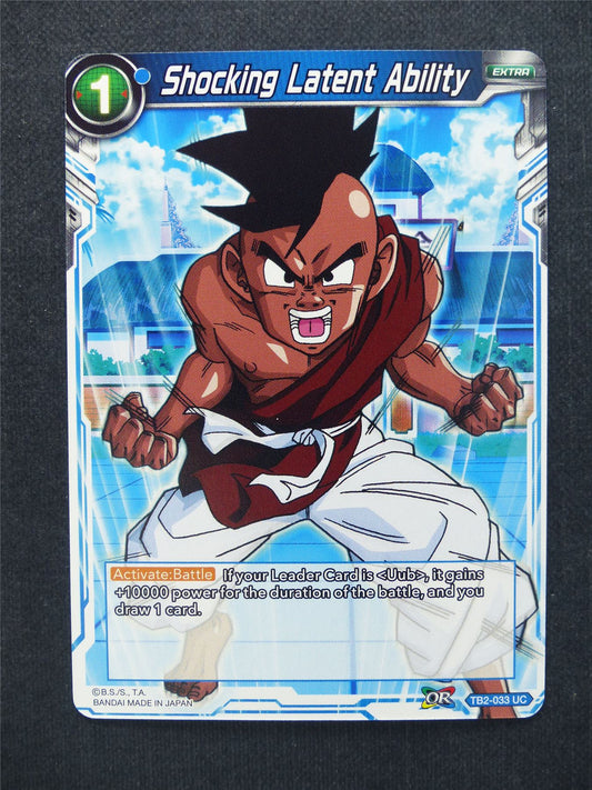 Shocking Lantent Ability - Dragon Ball Super Cards #8R
