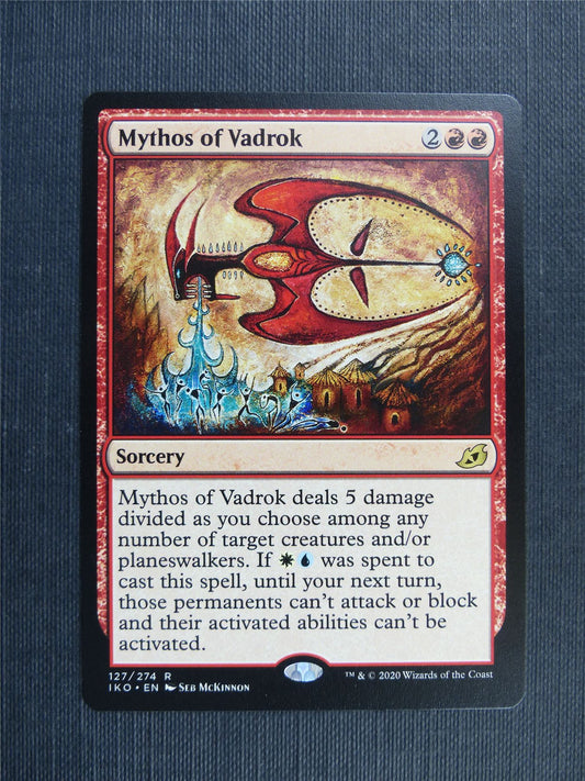 Mythos of Vadrok - IKO Mtg Card