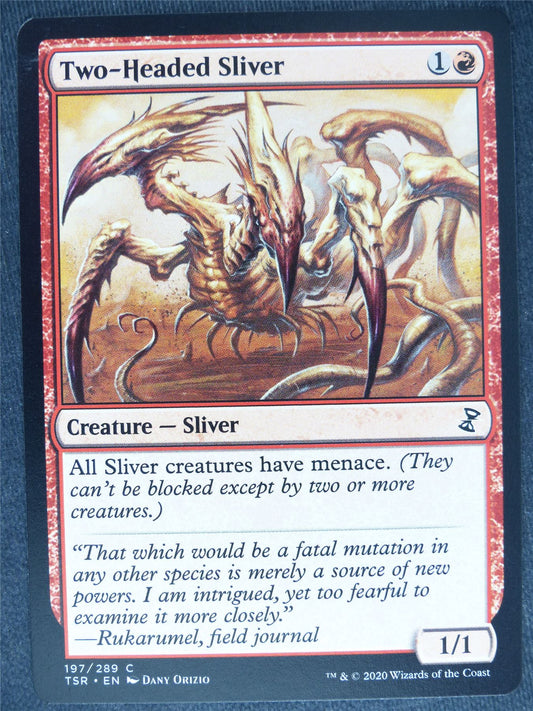 Two-Headed Sliver - Remastered - Mtg Magic Cards #X1