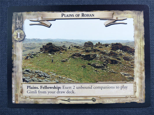 Plains of Rohan 4 U 327 - LotR Cards #2X9