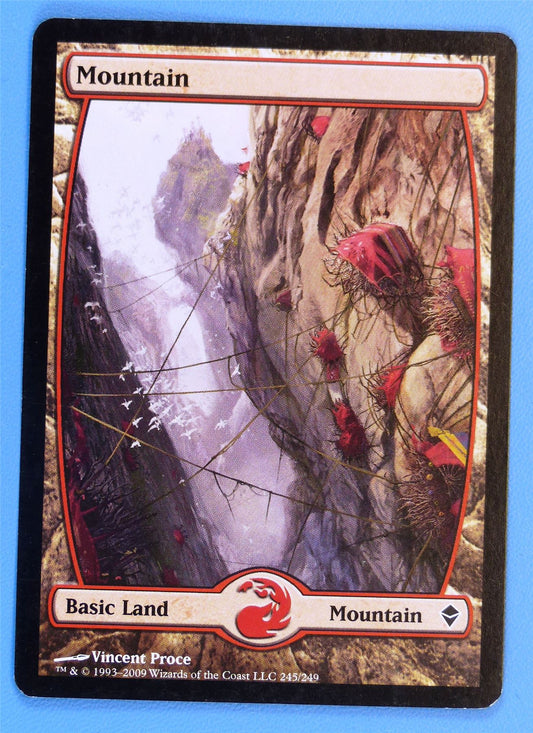 Mountain - Full Art - Mtg Card # 2I28