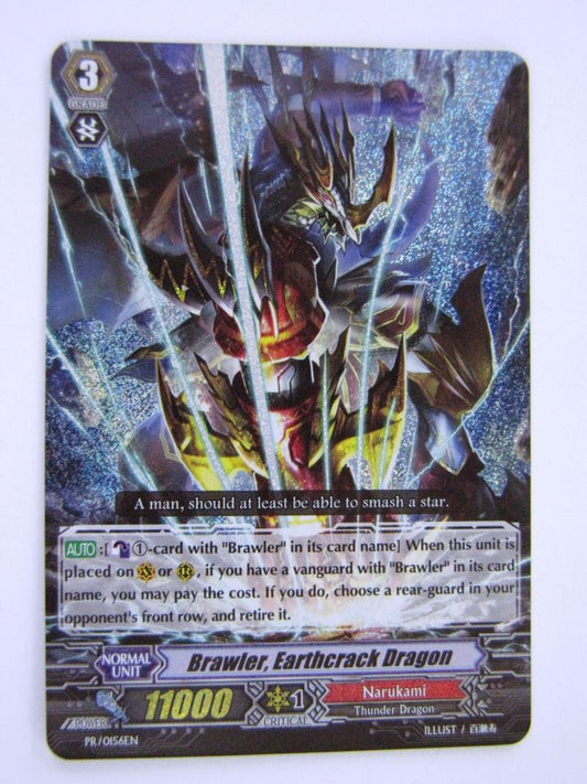 Vanguard Cards: BRAWLER, EARTHCRACK DRAGON Promo # 6C75