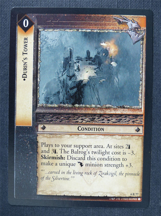 Durin's Tower 6 R 77 - LotR Cards #3M5