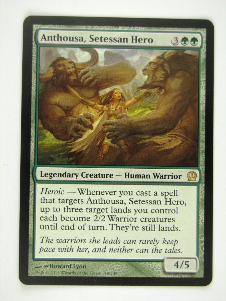 MTG played Cards: ANTHOUSA, SETESSAN HERO # 13G46