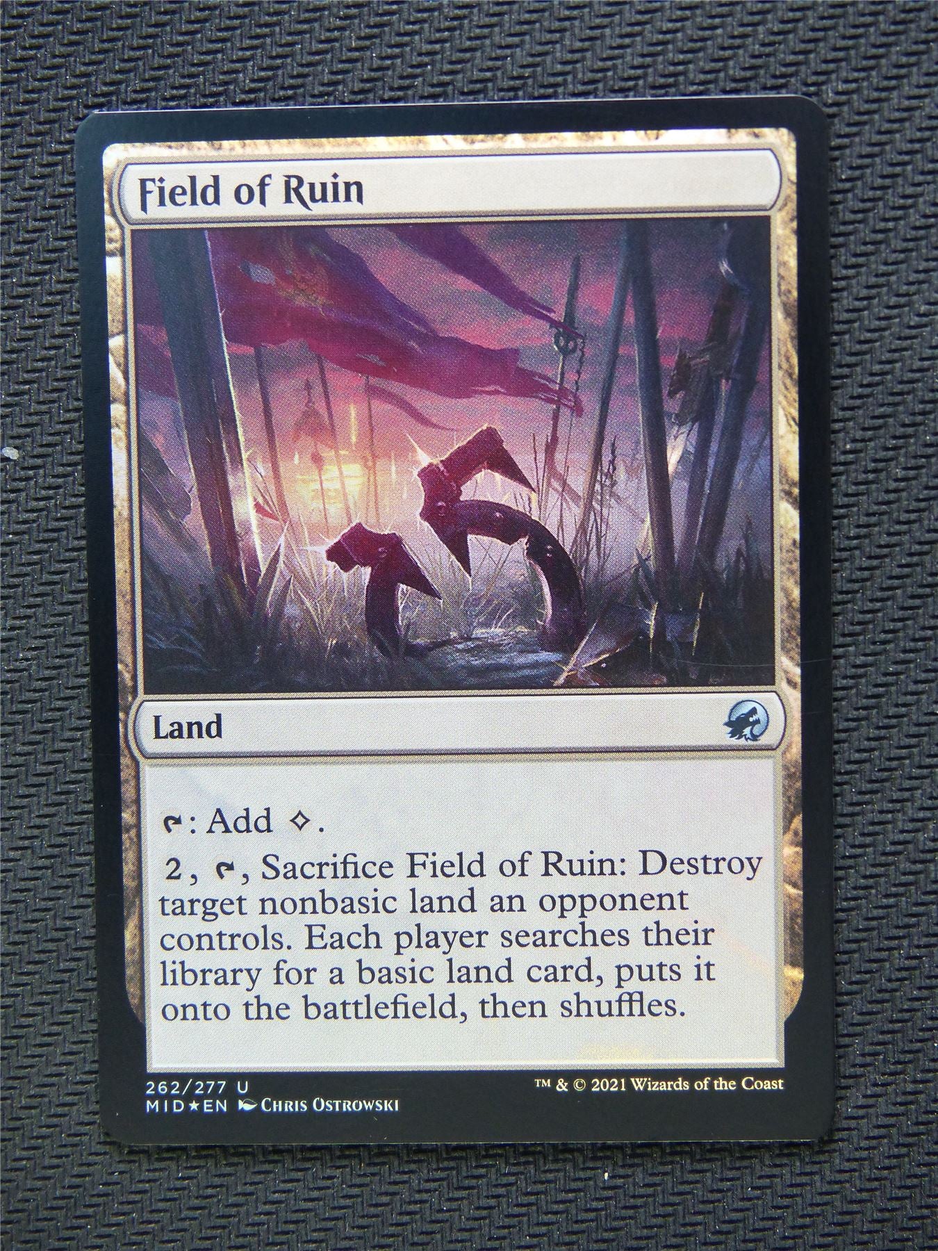 Field of Ruin Foil - Innistrad - Mtg Card #3MN