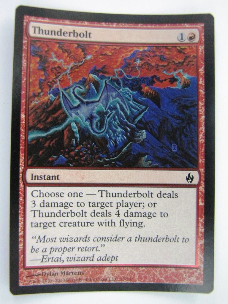 MTG Magic Cards: FOIL Premium: THUNDERBOLT # 6B2