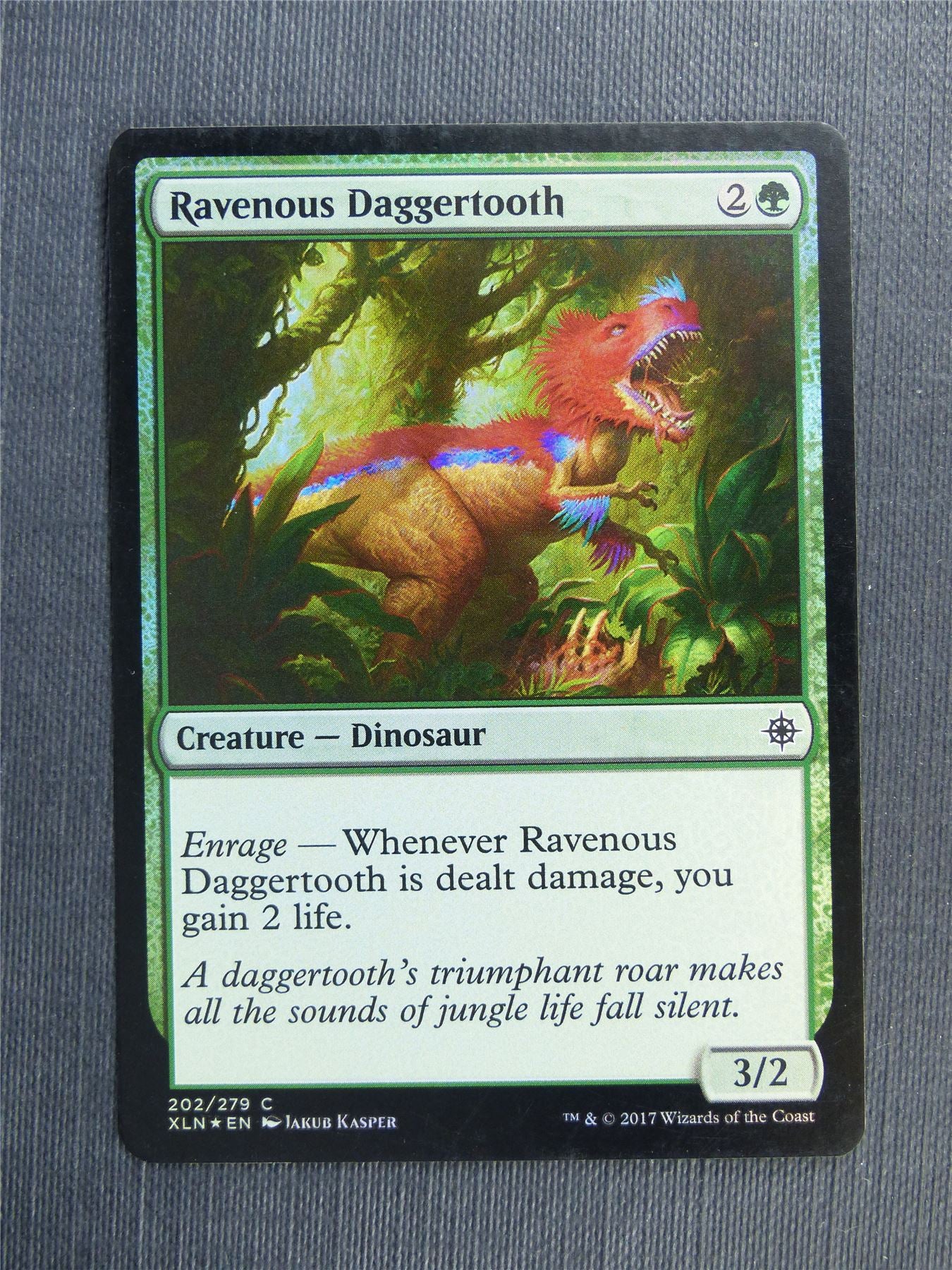 Ravenous Daggertooth Foil - Mtg Magic Cards #3A9