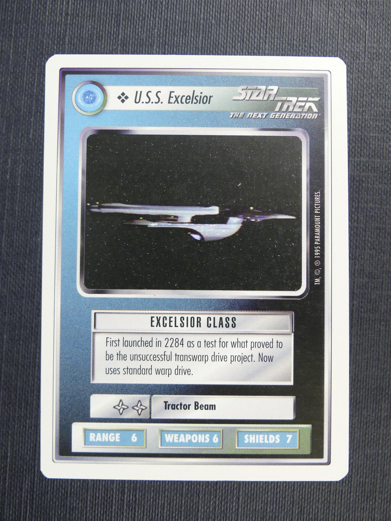 U.S.S. Excelsior - TNG - Star Trek Cards #4SM