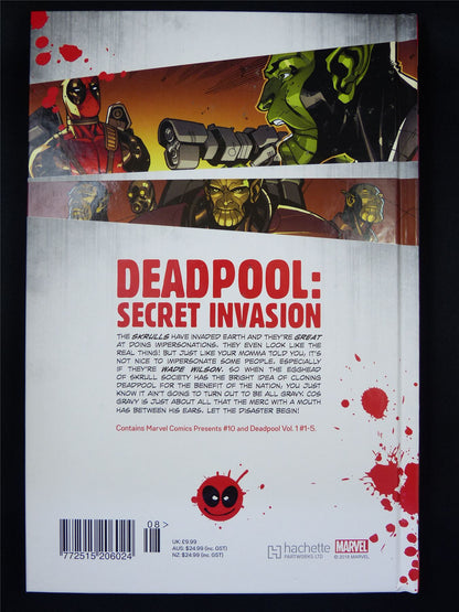 DEADPOOL: Secret Invasion - Marvel Graphic Hardback #2RO