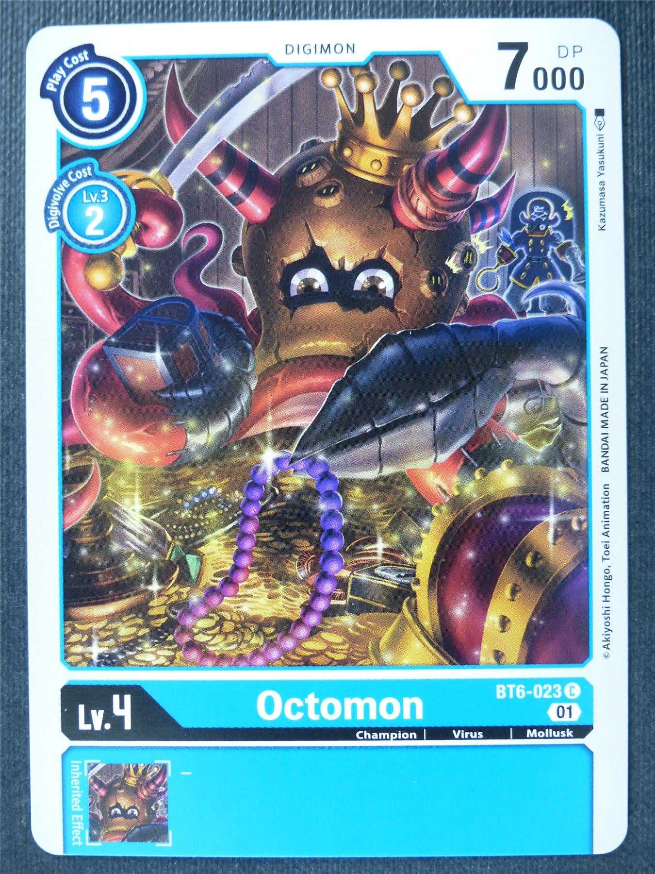 Octomon BT6-023 C - Digimon Card #27B