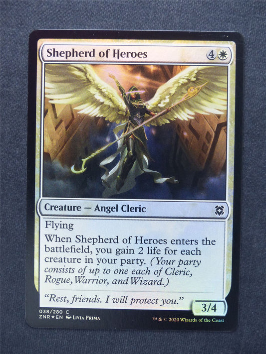 Shepherd of Heroes Foil - Mtg Magic Cards #J1