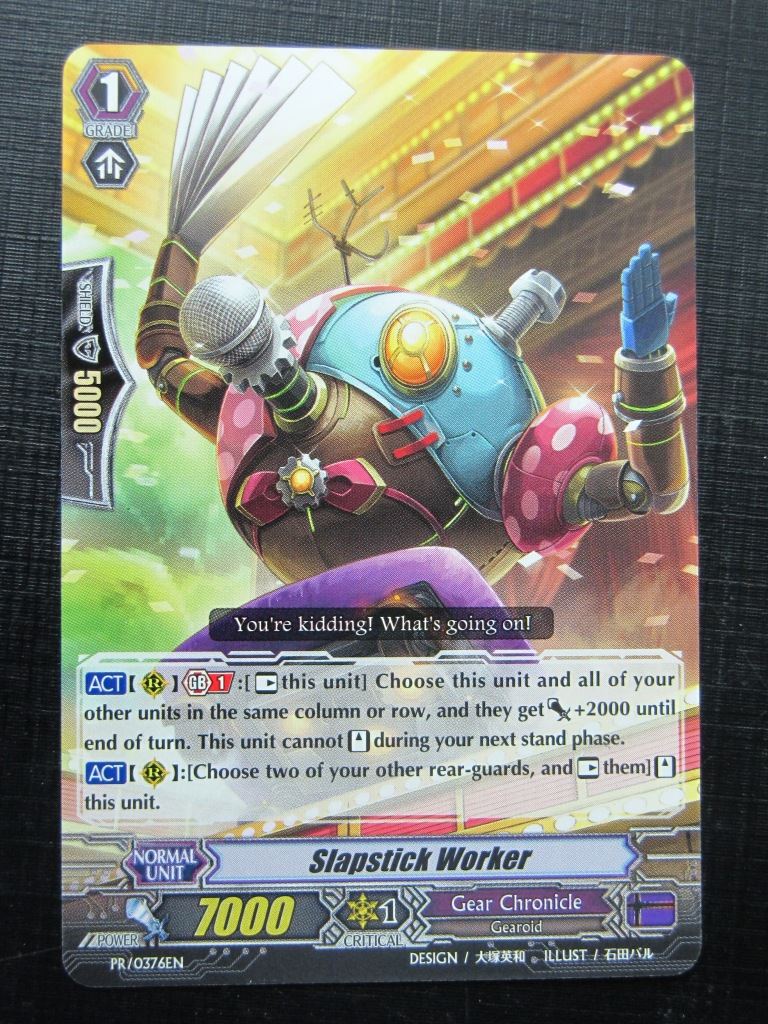 Vanguard: Slapstick Worker - Promotional Card # 5D73
