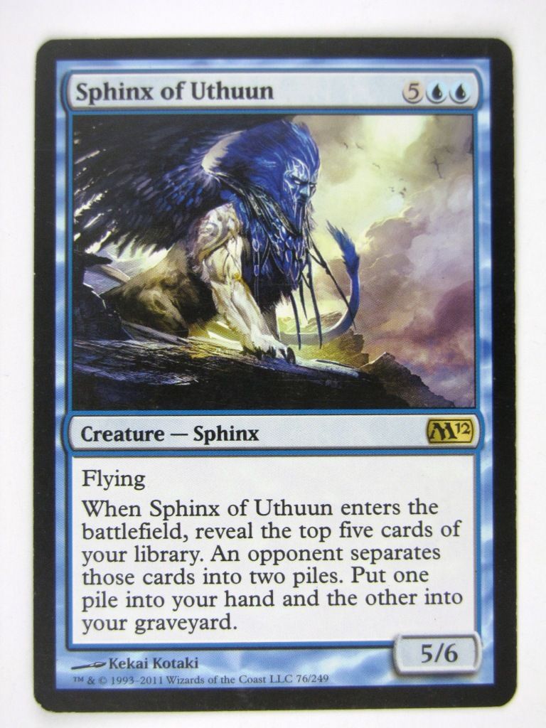MTG played Cards: SPHINX OF UTHUUN # 13I5