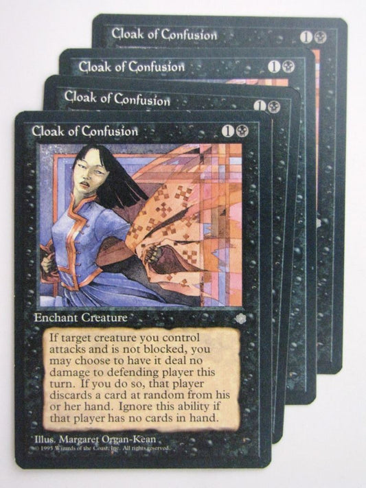 MTG Magic Cards: CLOAK OF CONFUSION x4 # 23C97