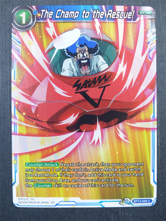 The Champ to the Rescue! Foil - Dragon Ball Super Card #48R