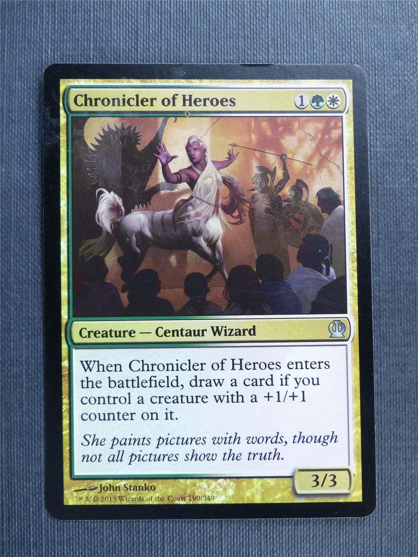 Chronicler of Heroes Foil - Mtg Magic Cards #4FB