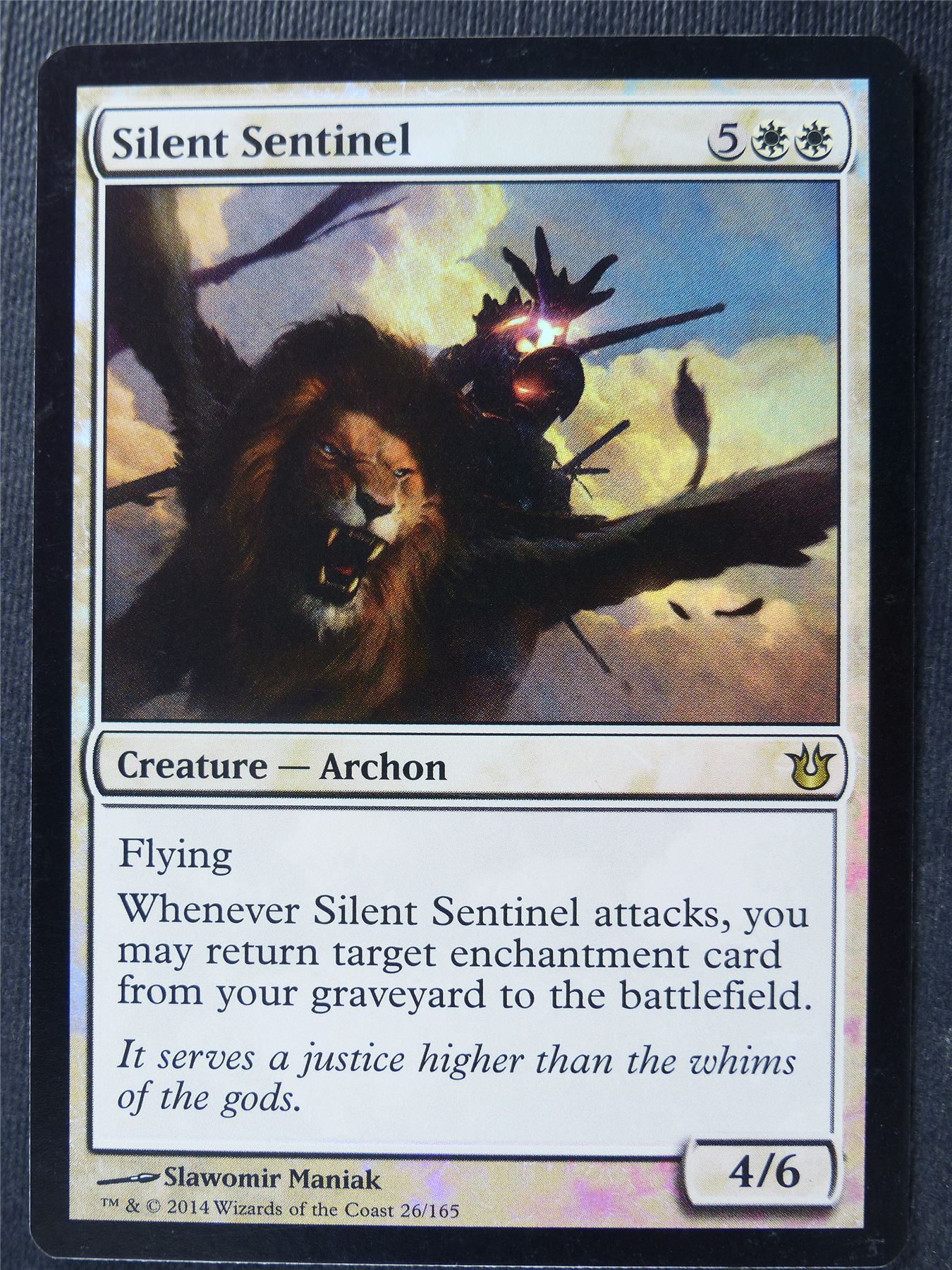 Silent Sentinel Foil - Mtg Card #4SC