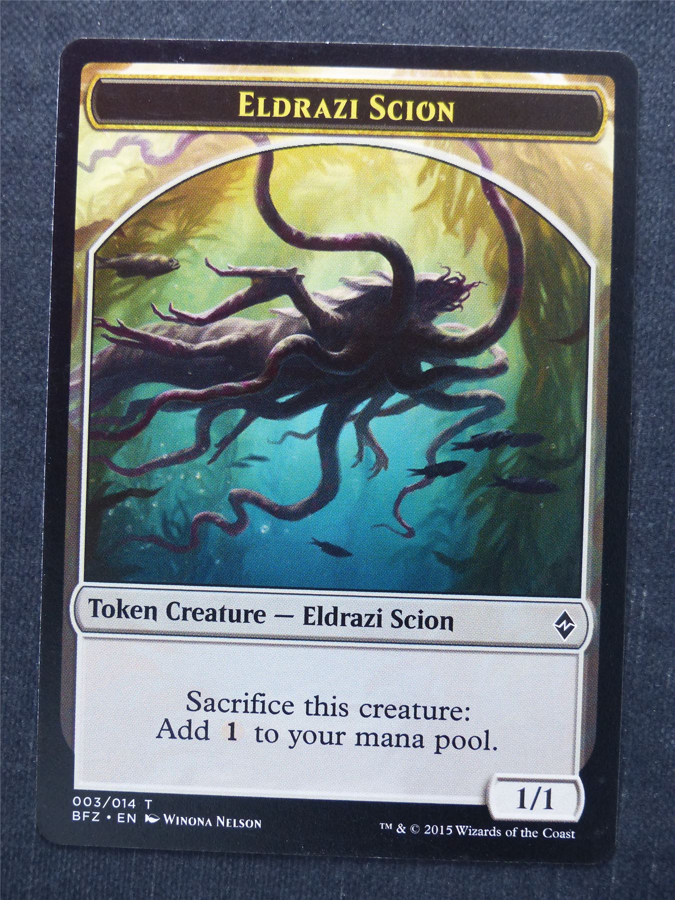 Eldrazi Scion Token - Mtg Magic Card #AV