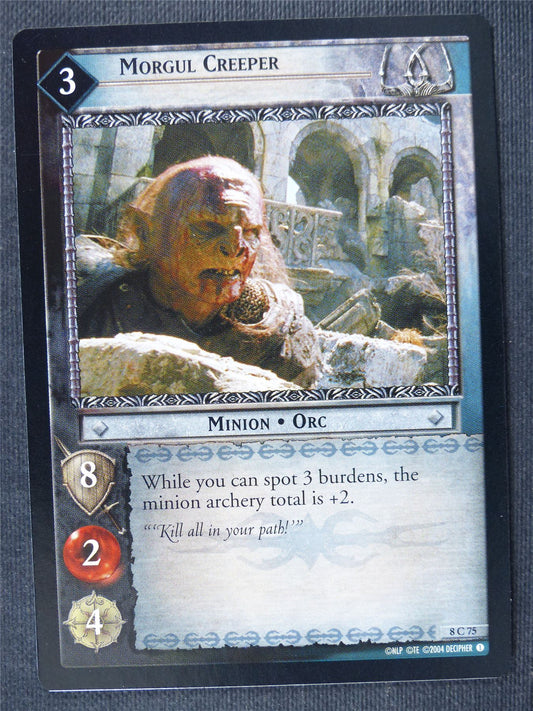 Morgul Creeper 8 C 75 - LotR Cards #3KN