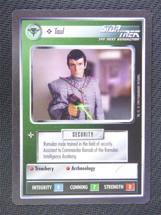 Taul Black Border - Star Trek CCG Next Gen #4ZK