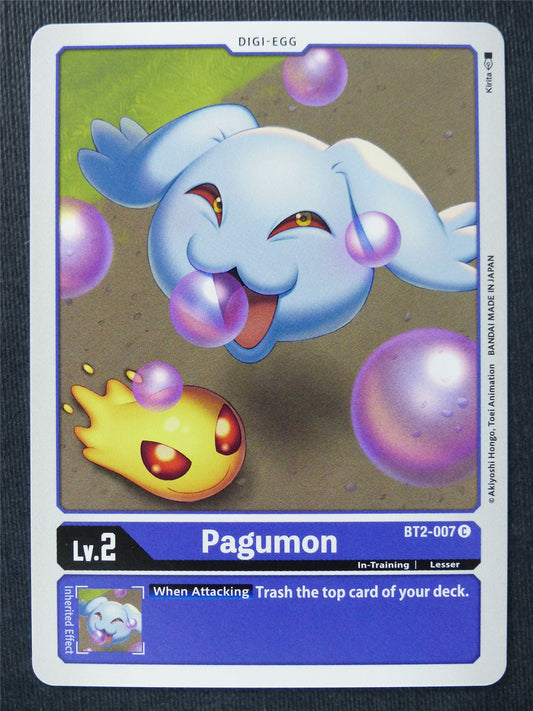 Pagumon BT2-007 C - Digimon Cards #T6