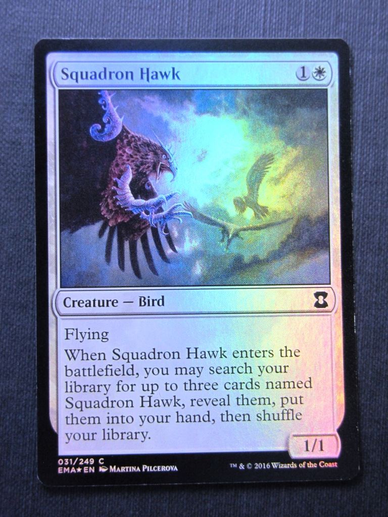 Squadron Hawk Foil - Mtg Magic Cards #BA