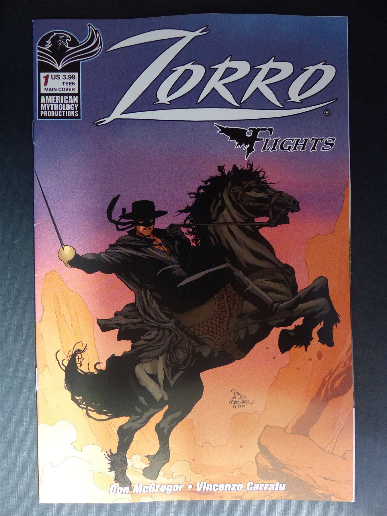 ZORRO: Flights #1 - Feb 2022 - Mythology Comic #71I