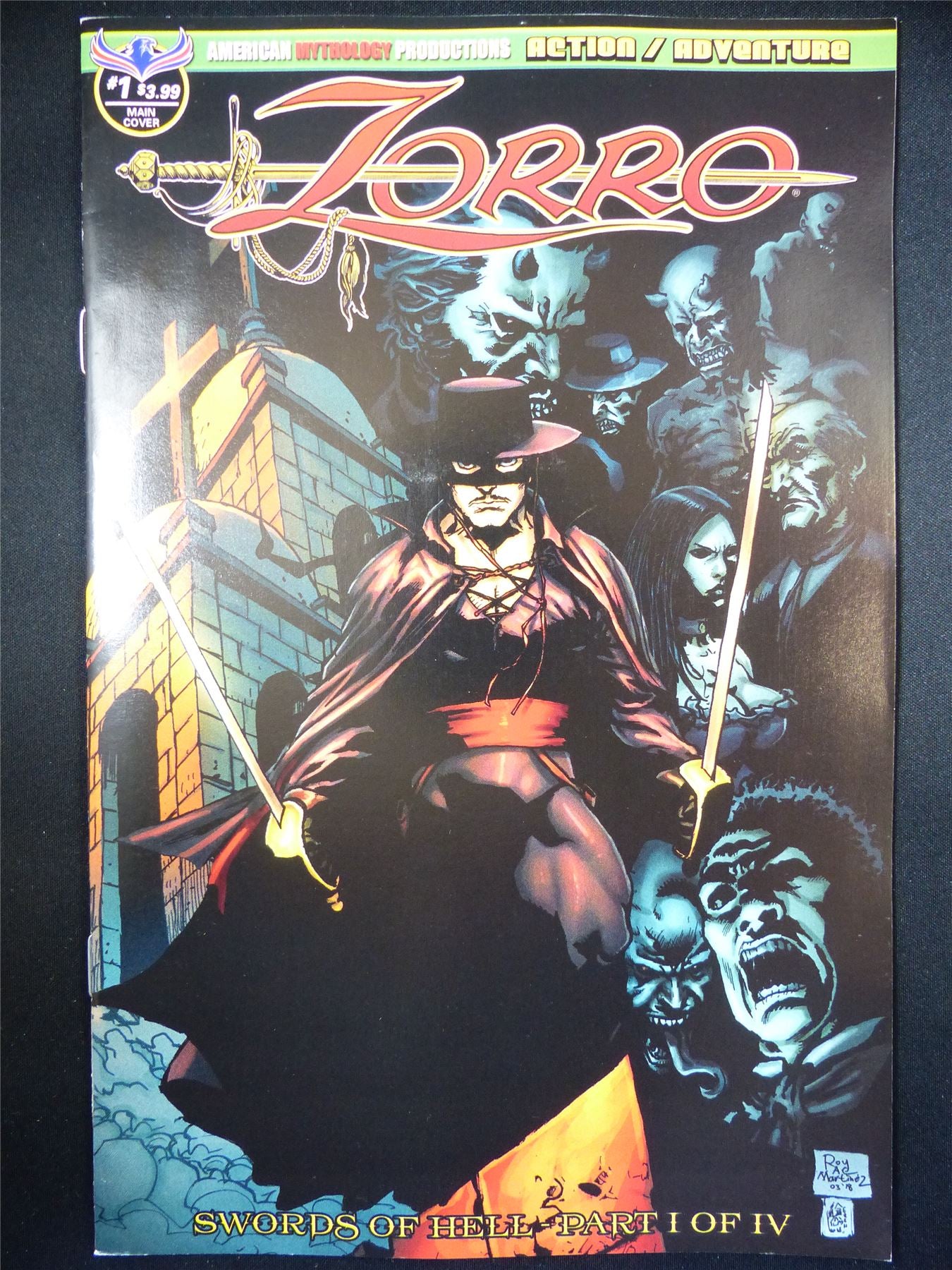 ZORRO #1 - Nov 2022 - Mythology Comics #153