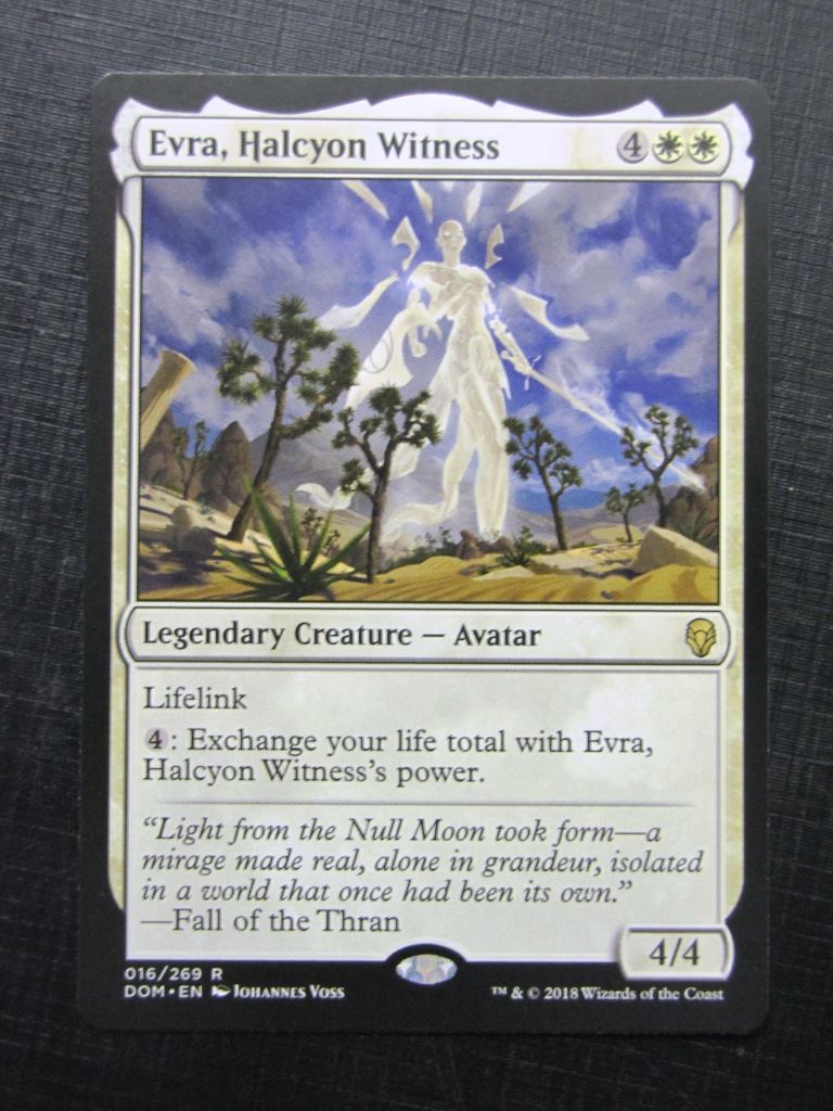 Evra Halcyon Witness - Mtg Magic Card # 12A63