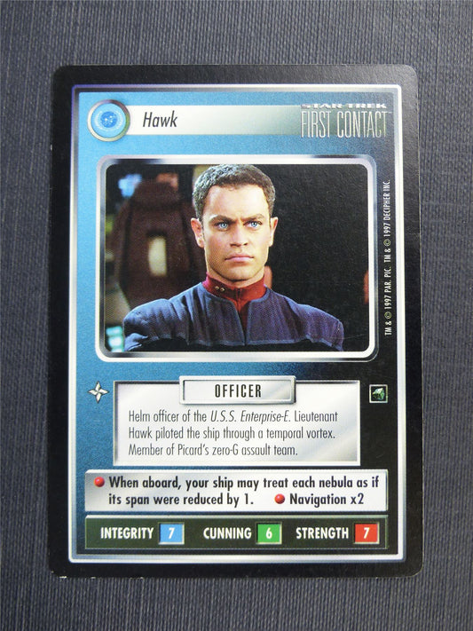 Hawk - First Contact - Star Trek Cards #4R7