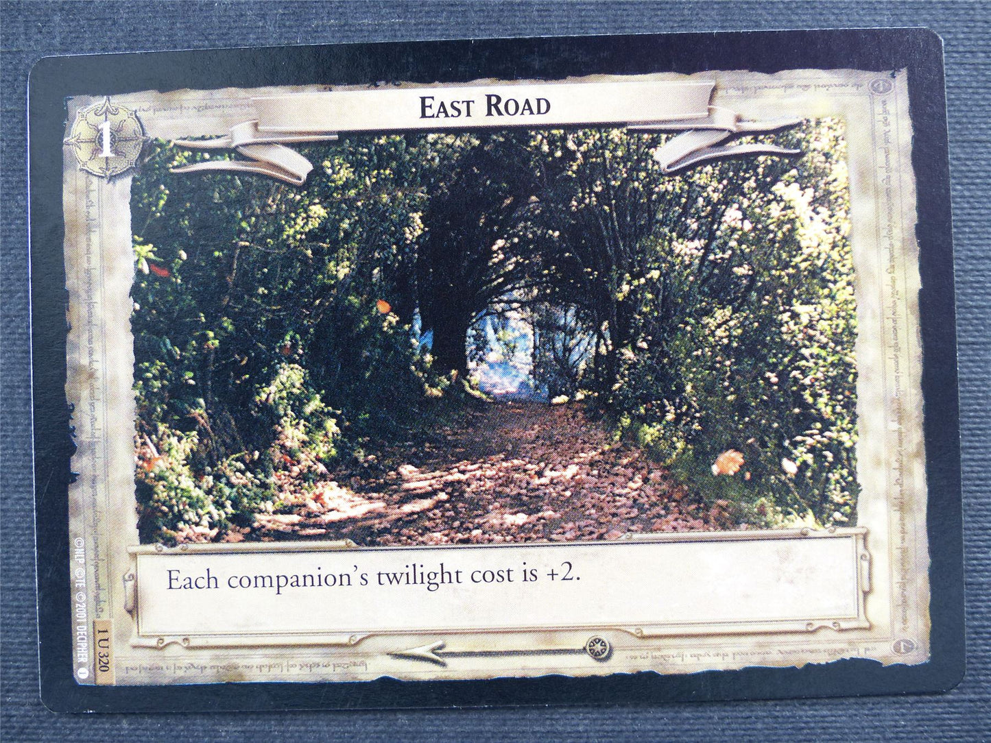 East Road 1 U 320 - LotR Cards #2WO