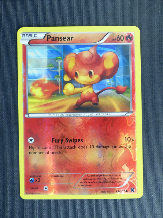 Pansear 23/162 Reverse Holo - Pokemon Cards #1CX