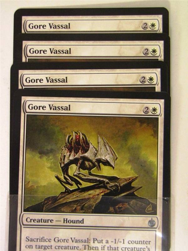 Mtg Magic the Gathering - 4x GORE VASSAL