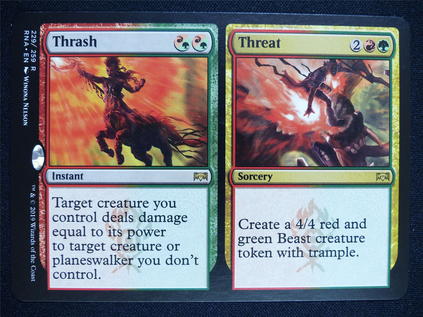 Thrash Threat - Mtg Card #1YQ