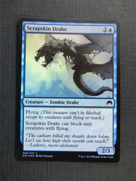 Scrapskin Drake Foil - Mtg Magic Cards #58W